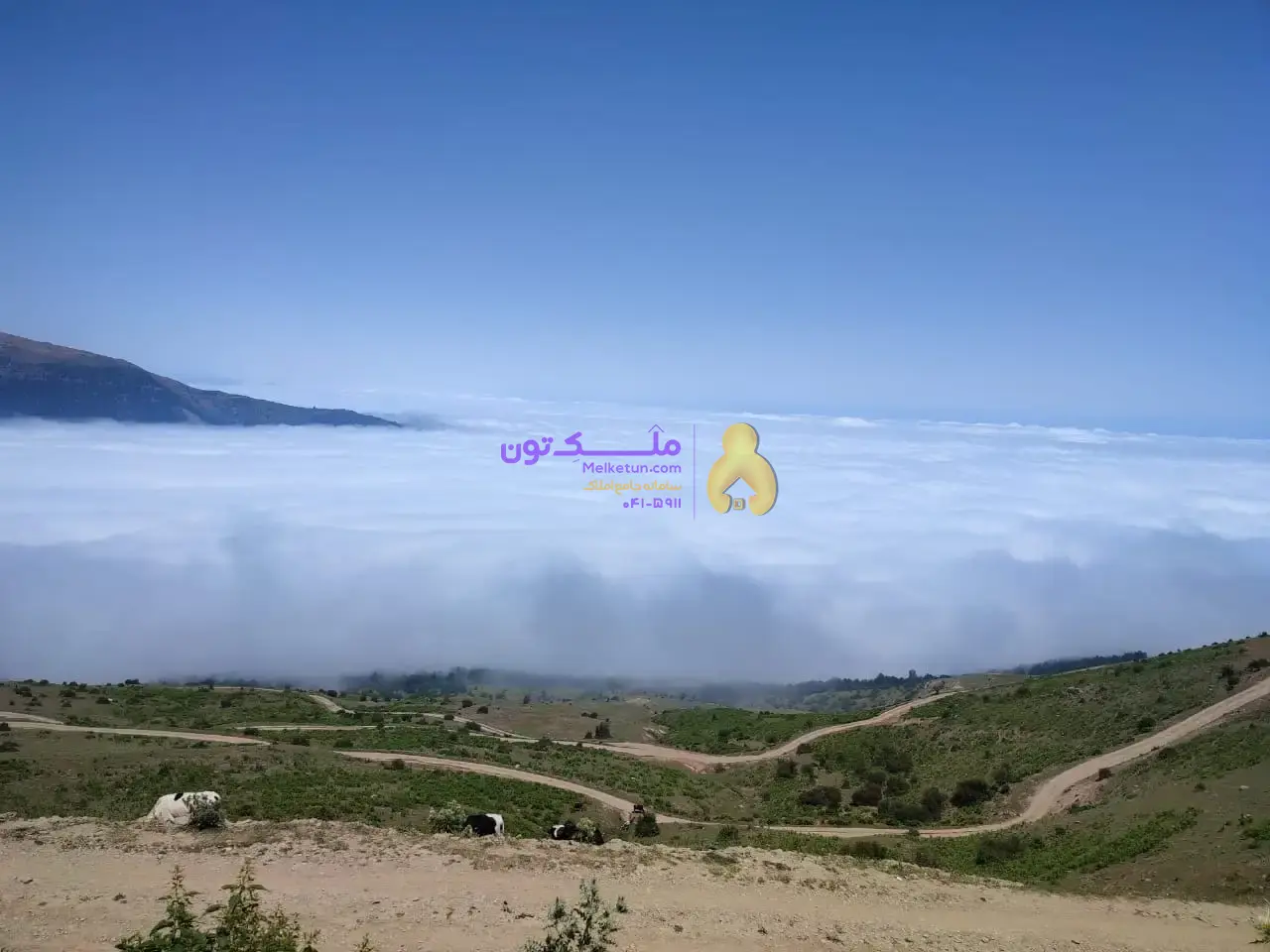 زمین به متراژ 400مترواقع در الاشت روستایی اسبوکلا