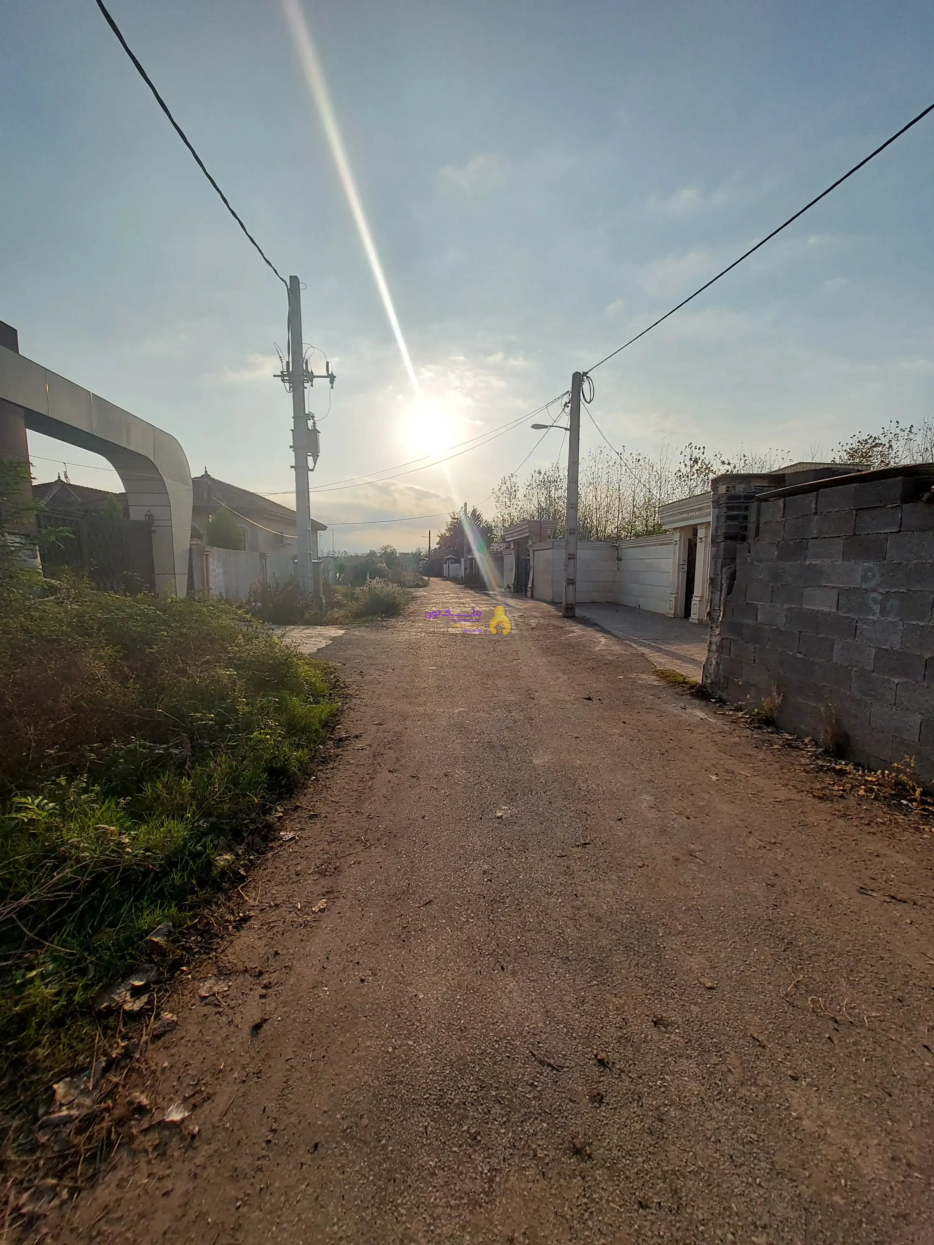 زمین مسکونی زیباکنار