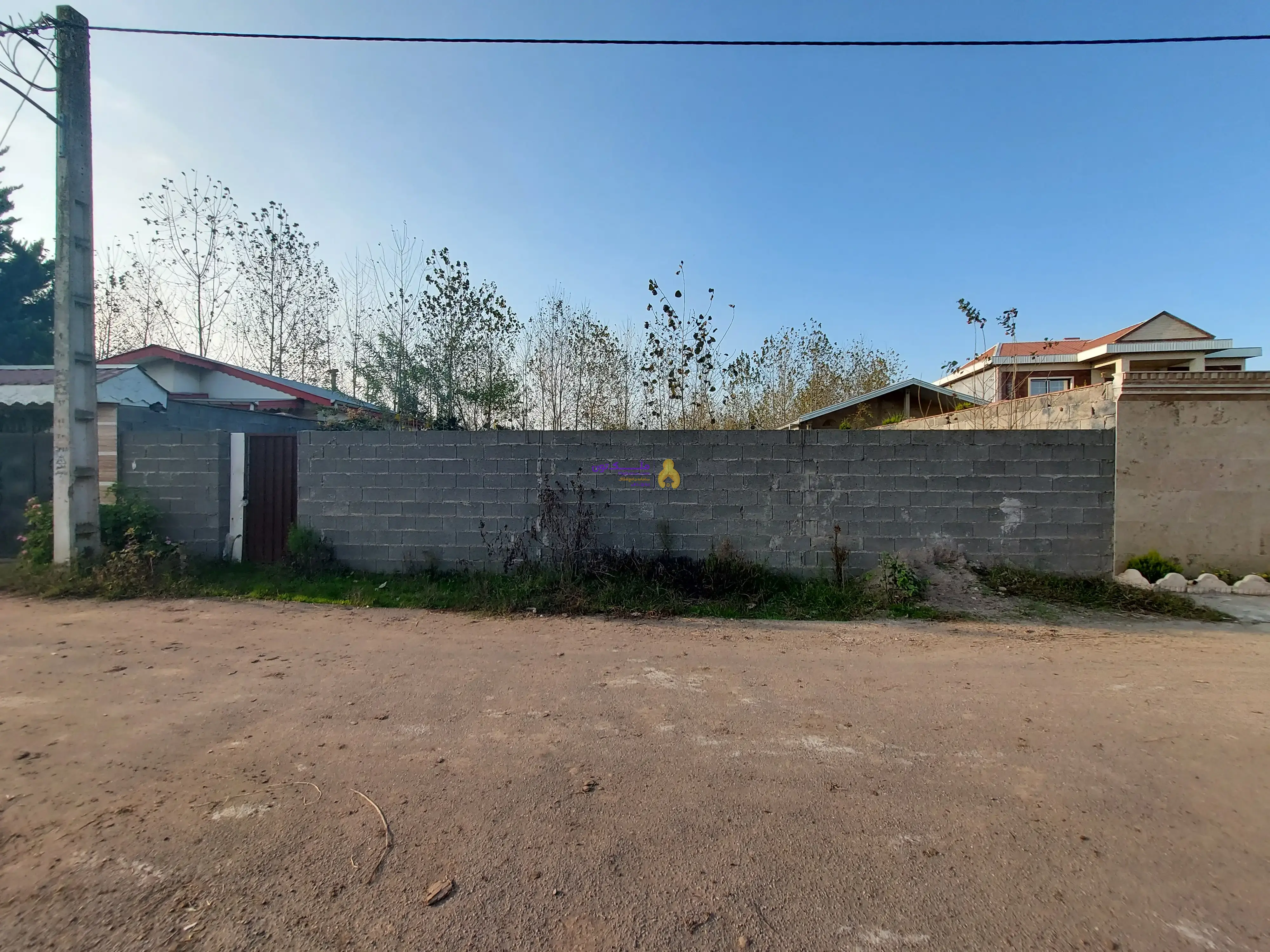 زمین مسکونی زیباکنار