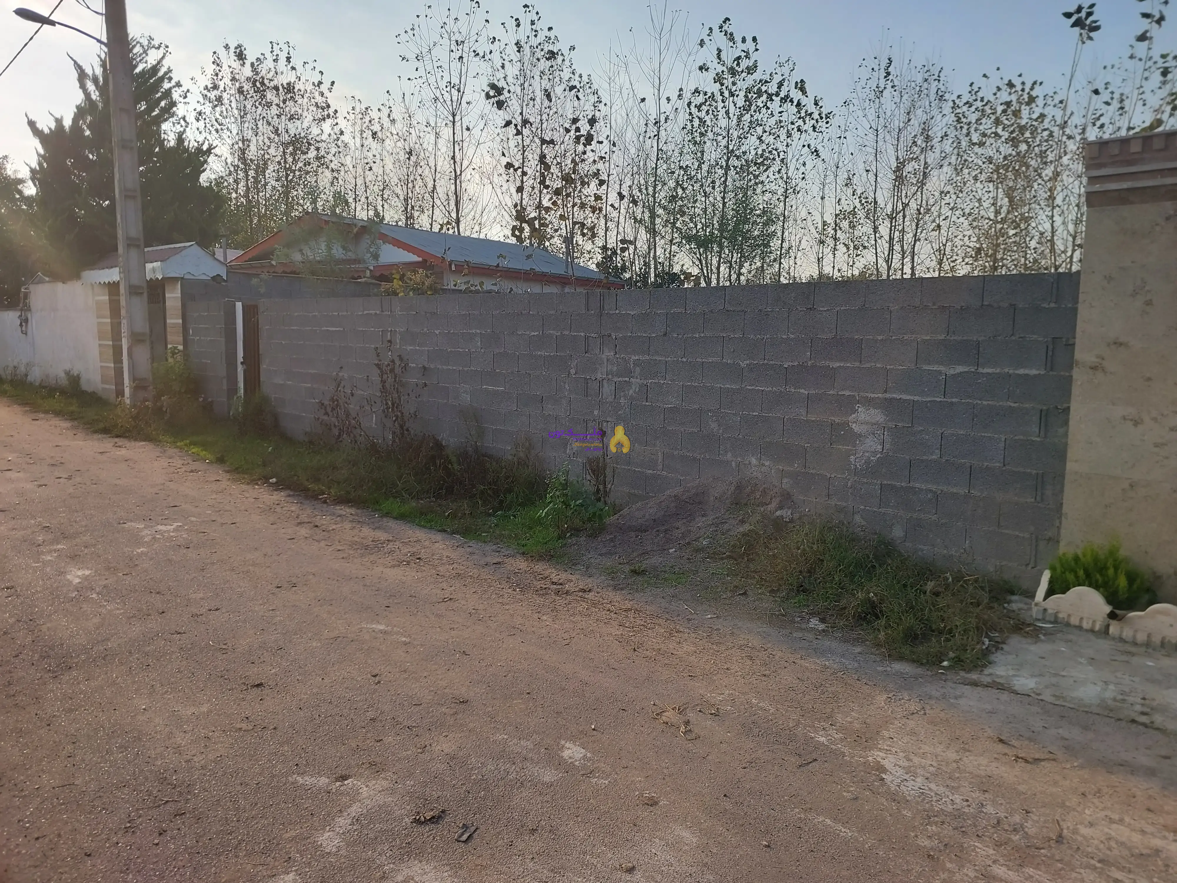 زمین مسکونی زیباکنار