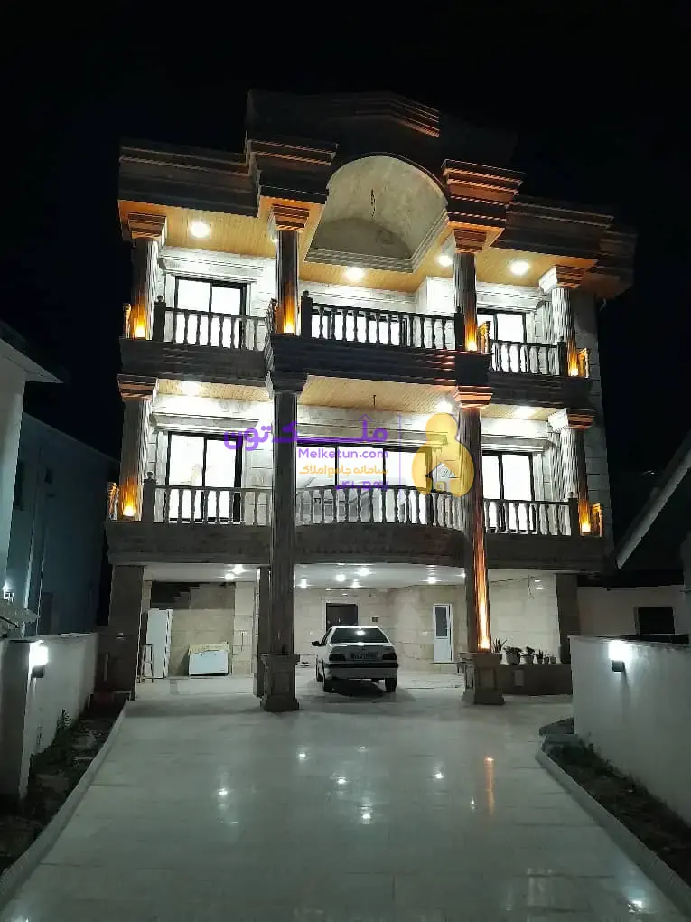 ویلا تریبلکس مازندران نور روستایی گنجیاب