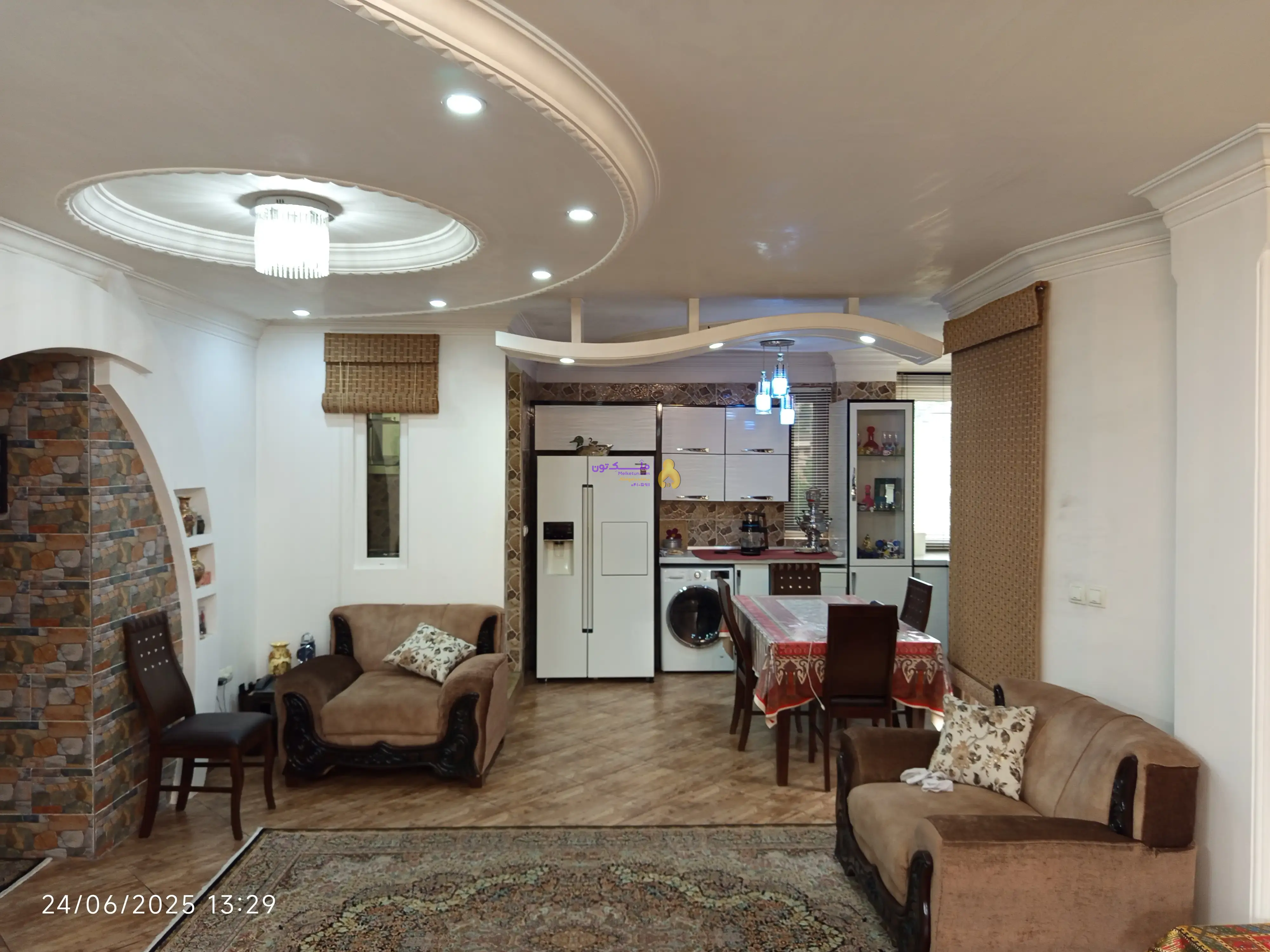 ملک مسکونی و تجاری رستوران فعال در منطقه شیرگاه مازندران