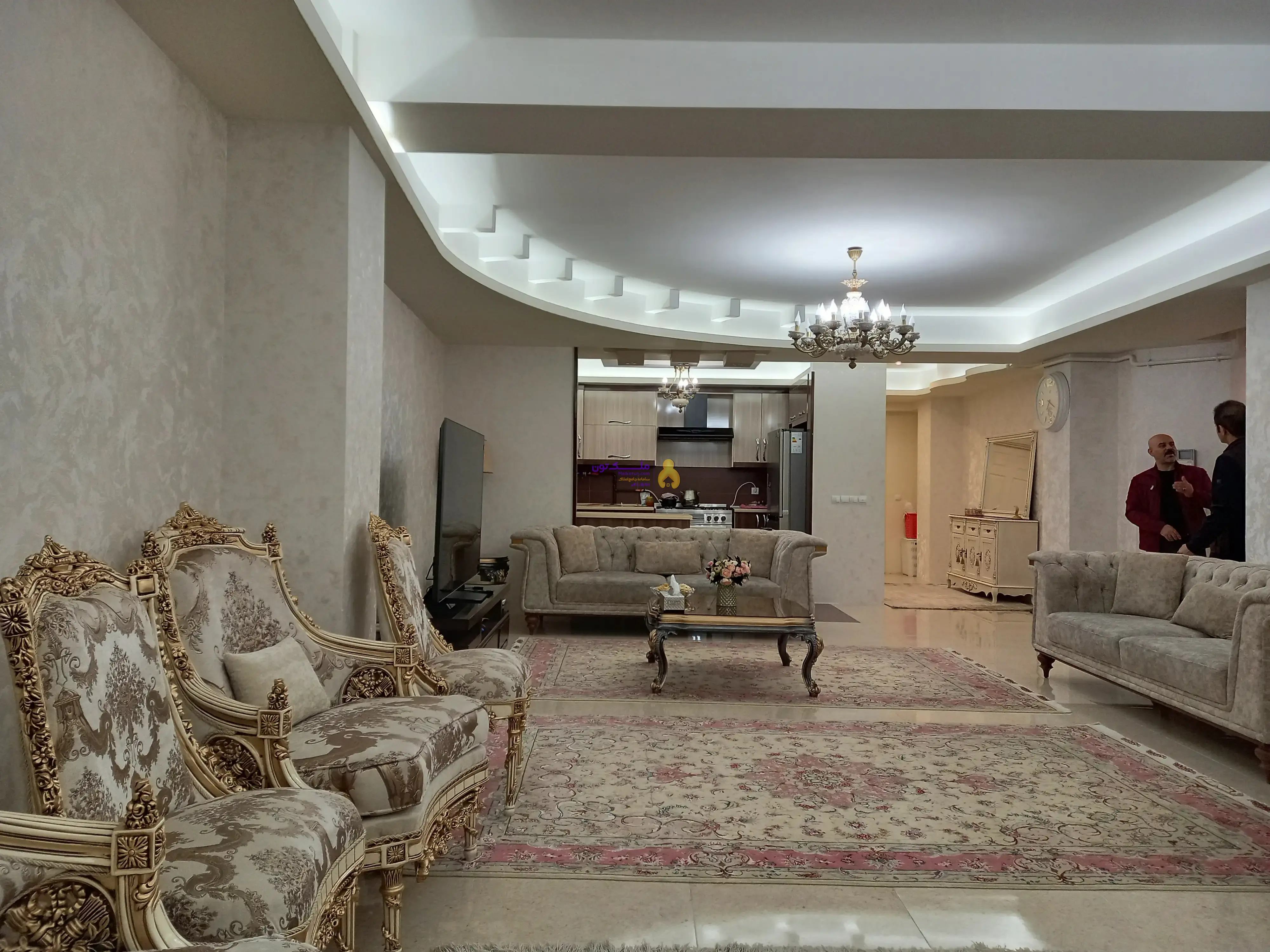 فروش آپارتمان ۱۴۷مترمربع دوخوابه، لوکس،حیاطداررجایی شهر(کوی دانش)