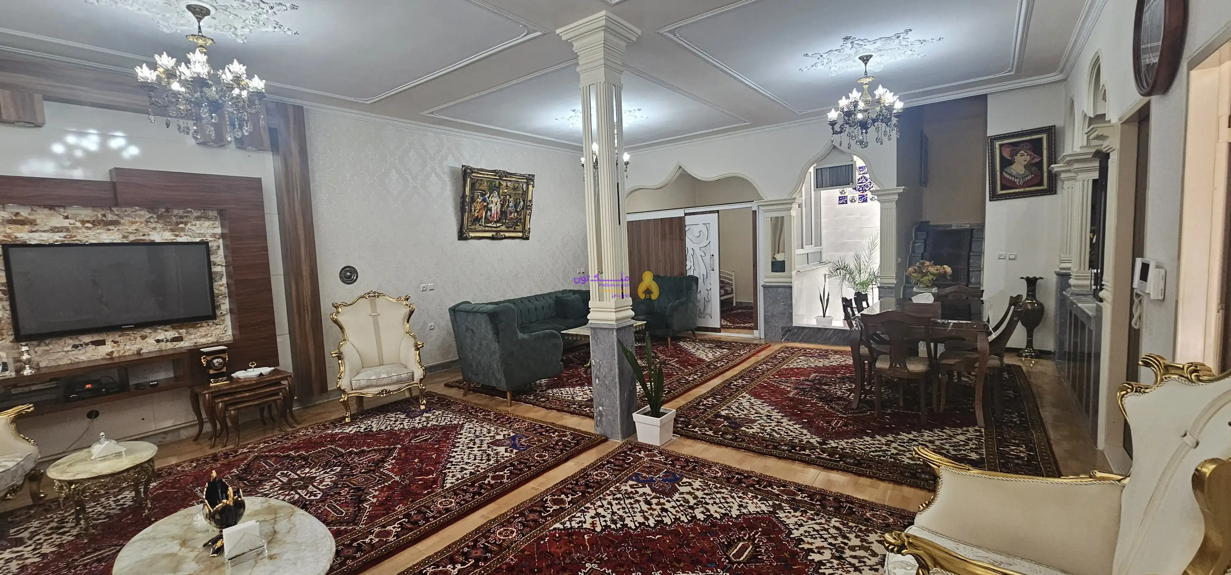 فروش حیاط ۲۱۵ متر میدان آذربايجان شهرک آذربایجان
