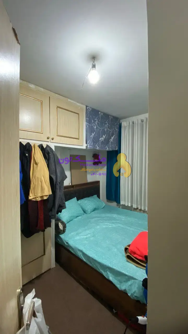 آپارتمان ۵۰ متری با پارکینگ و انباری مترو مدنی