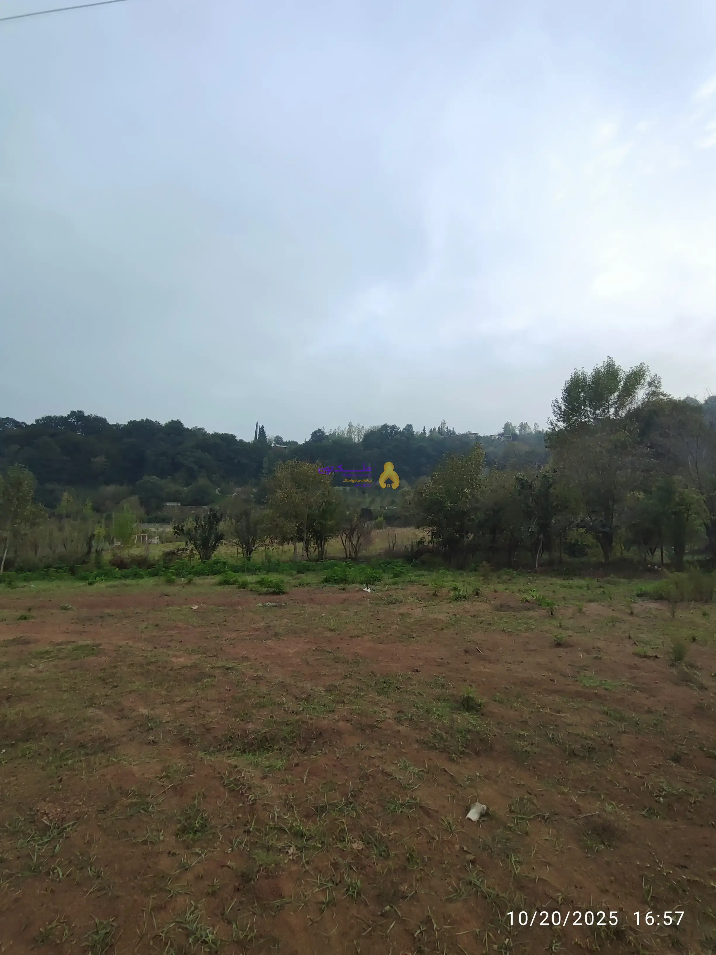 زمین غیر بافت 400 متر شمال کشور ساری روستای شکتا