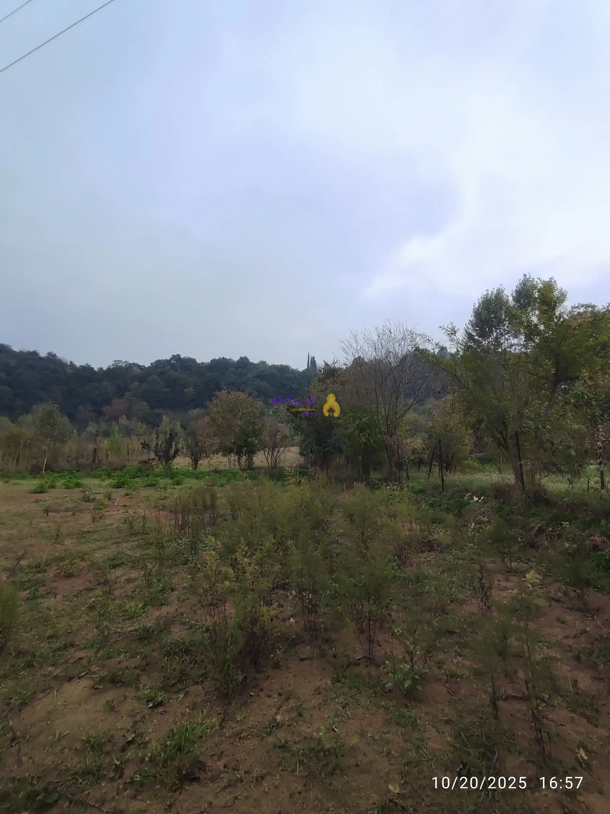 زمین غیر بافت 400 متر شمال کشور ساری روستای شکتا