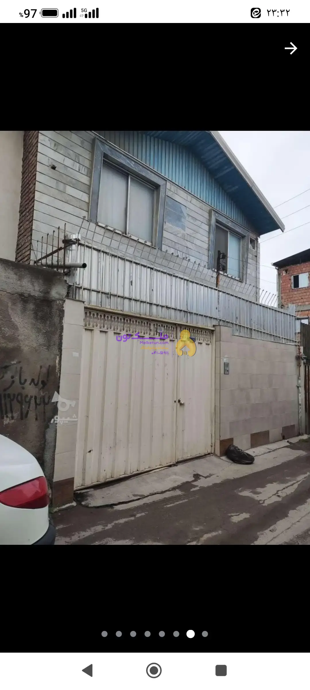 منزل ویلایی دوطبقه ای‌باهم۱۲۰متر موزیرج